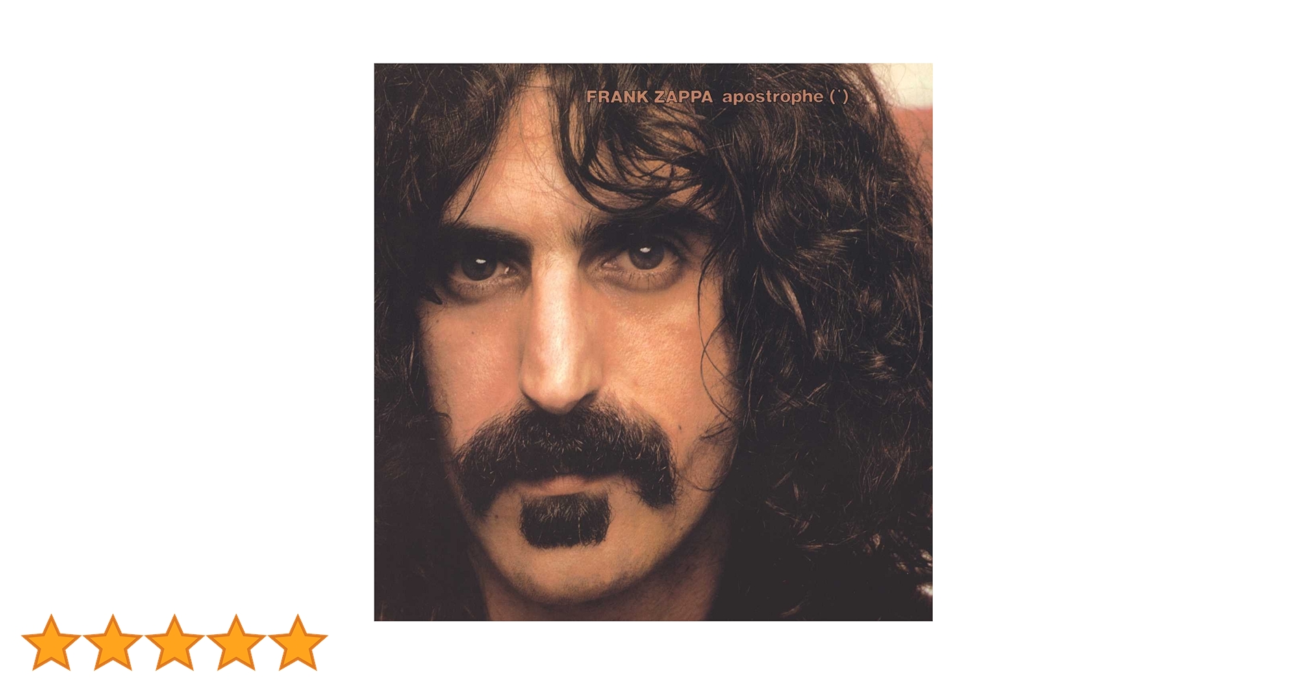 独プロモ盤FRANK ZAPPA apostrophe (' )LP Apostrophe(') 2LP + 7